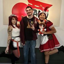 Maid Kae &amp; Angel with Guest Mike